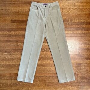 Vineyard‎ Vines Corduroy Pants Size 20 Kids Beige 100% Cotton Casual